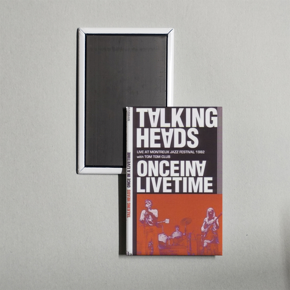 Talking Heads live at Montreux Jazz Festival Mini Movie Fridge Magnet