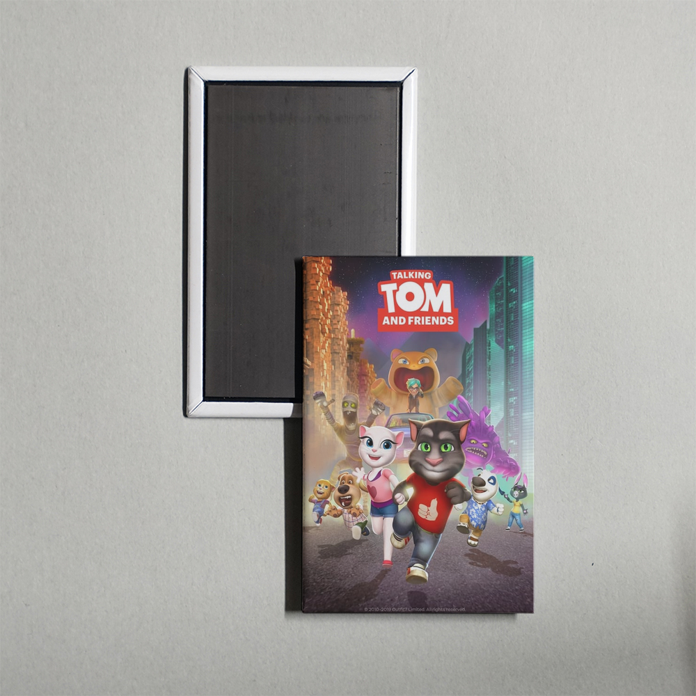Talking Tom and Friends TV Show Fridge Magnet