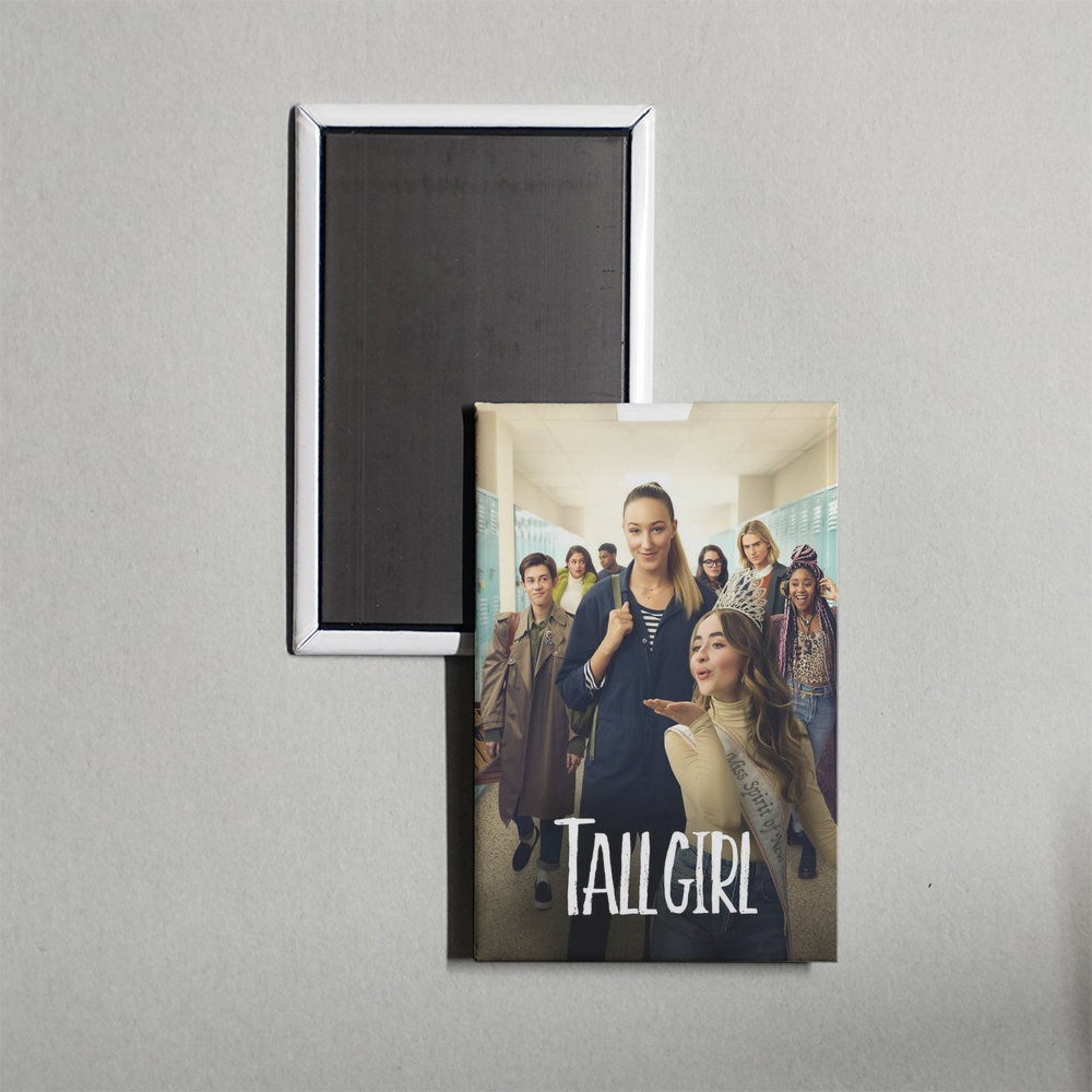 Tall Girl Mini Movie Fridge Magnet