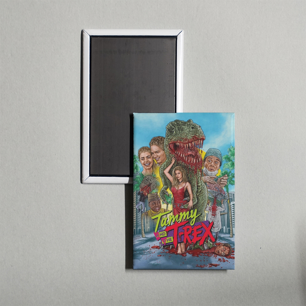 Tammy and the T-Rex Mini Movie Fridge Magnet