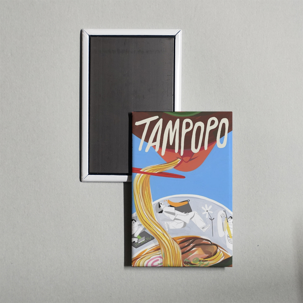 Tampopo Mini Movie Fridge Magnet