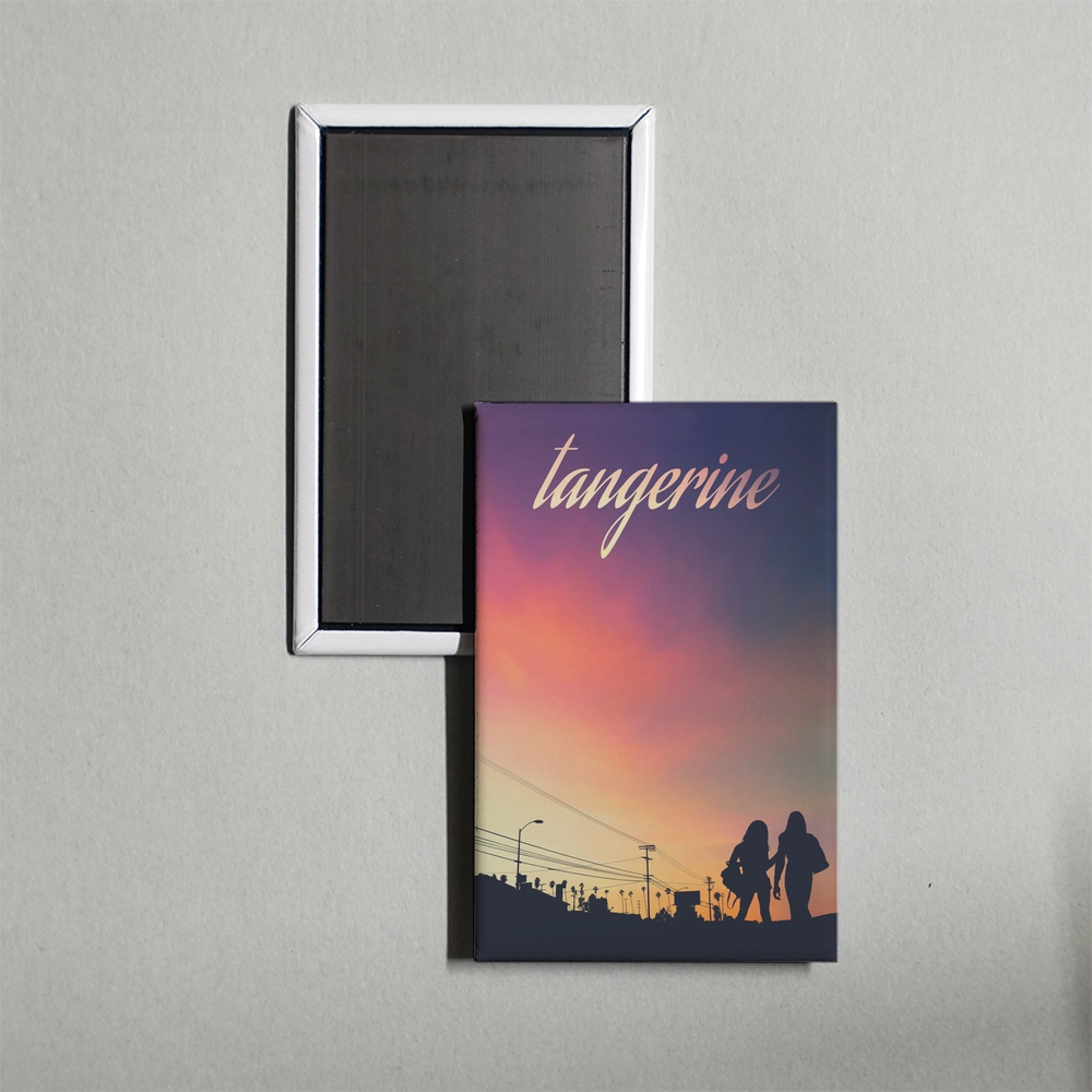 Tangerine Mini Movie Fridge Magnet