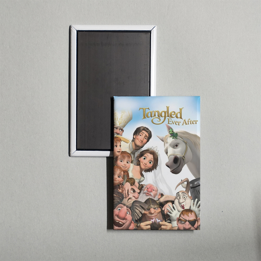 Tangled Ever After Mini Movie Fridge Magnet