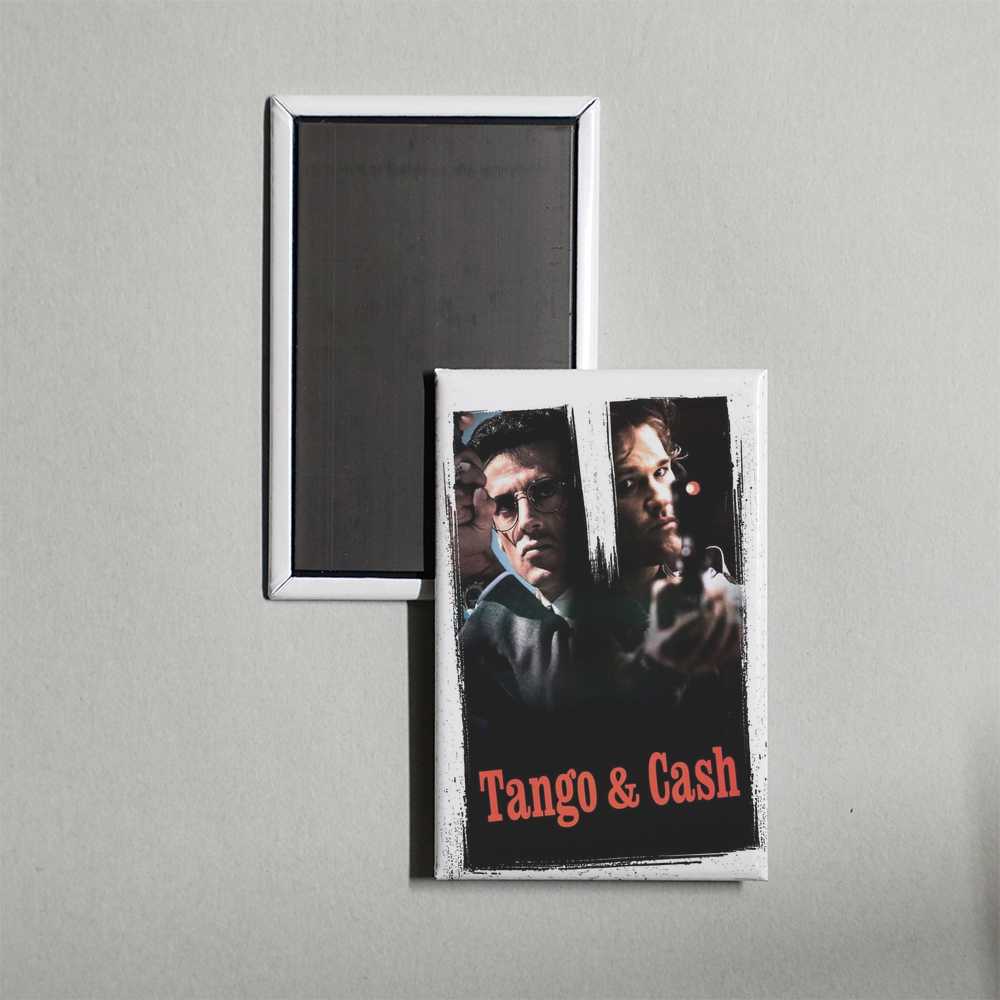 Tango & Cash Mini Movie Fridge Magnet