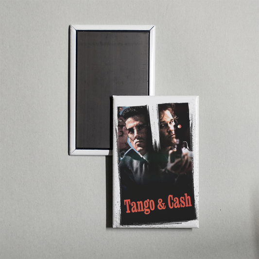 Tango & Cash Mini Movie Fridge Magnet