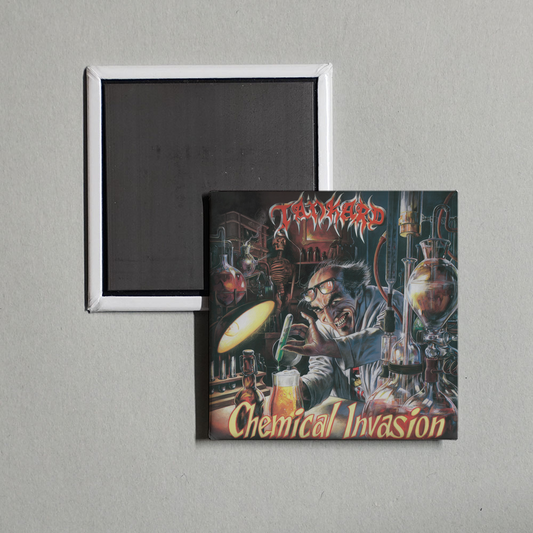 Tankard - Chemical Invasion Album Cover Fridge Magnet