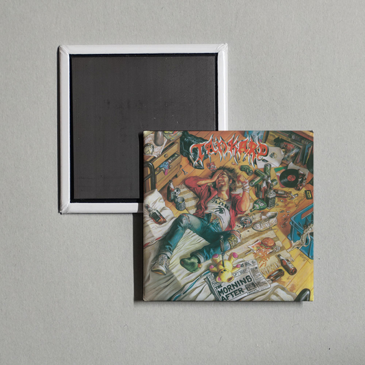 Tankard - The Morning After + Alien E.P. Album Cover Fridge Magnet