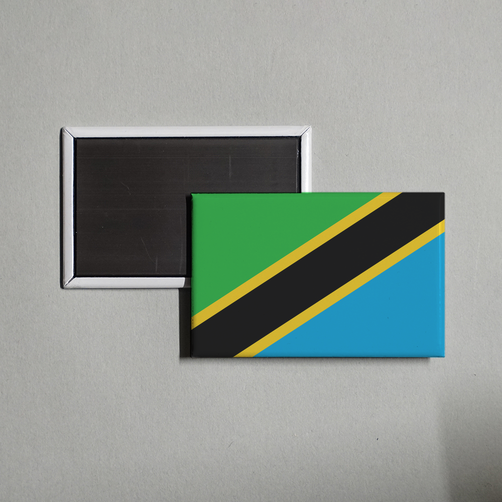 Tanzania Flag Fridge Magnet