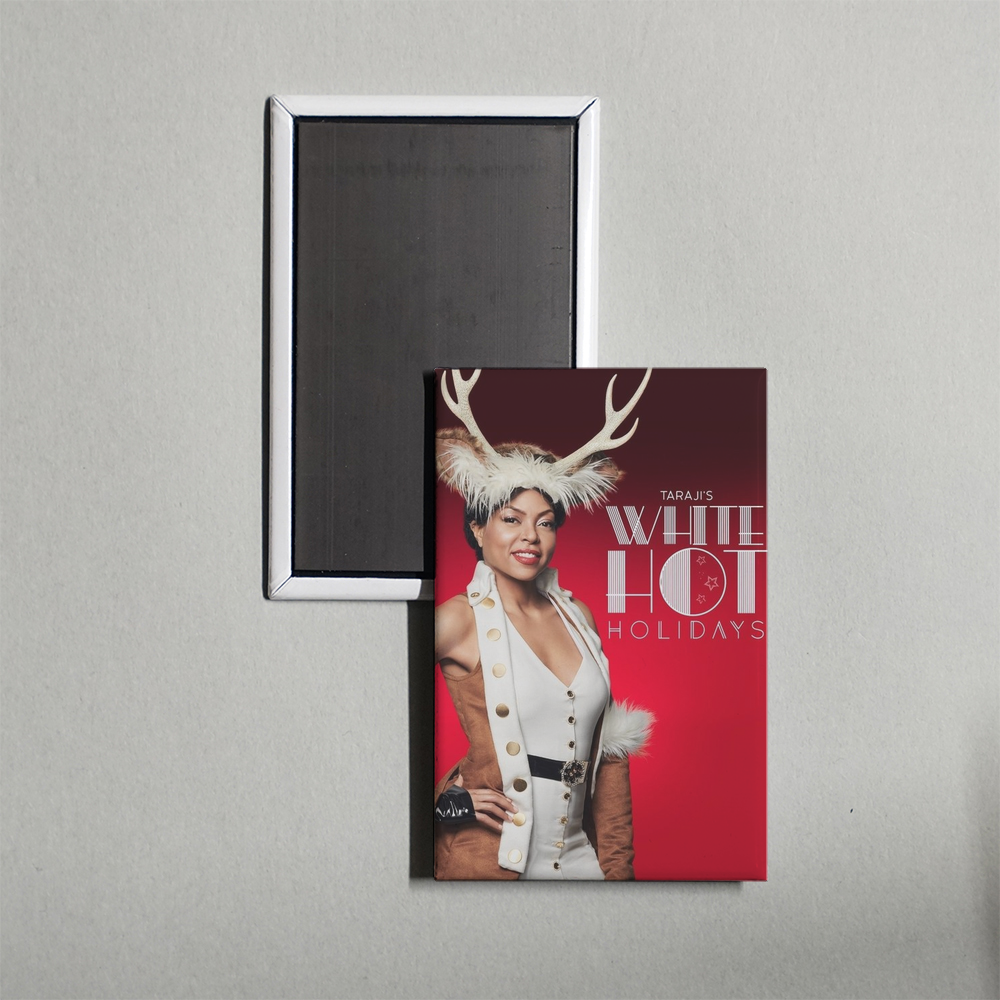 Taraji's White Hot Holidays TV Show Fridge Magnet