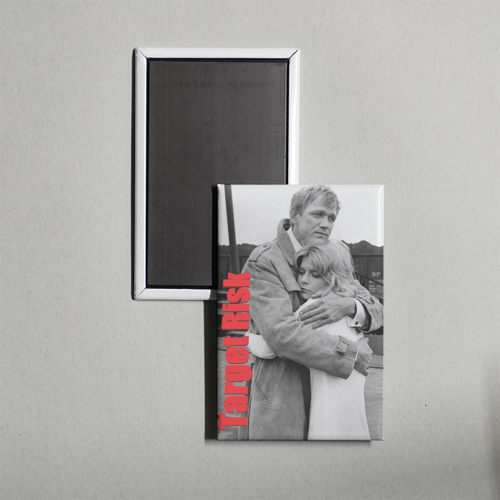 Target Risk Mini Movie Fridge Magnet