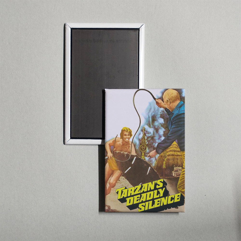 Tarzan's Deadly Silence Mini Movie Fridge Magnet