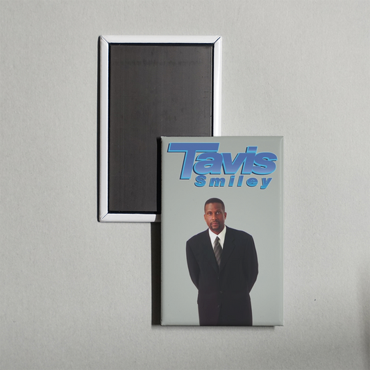 Tavis Smiley TV Show Fridge Magnet