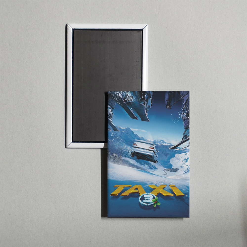 Taxi 3 Mini Movie Fridge Magnet