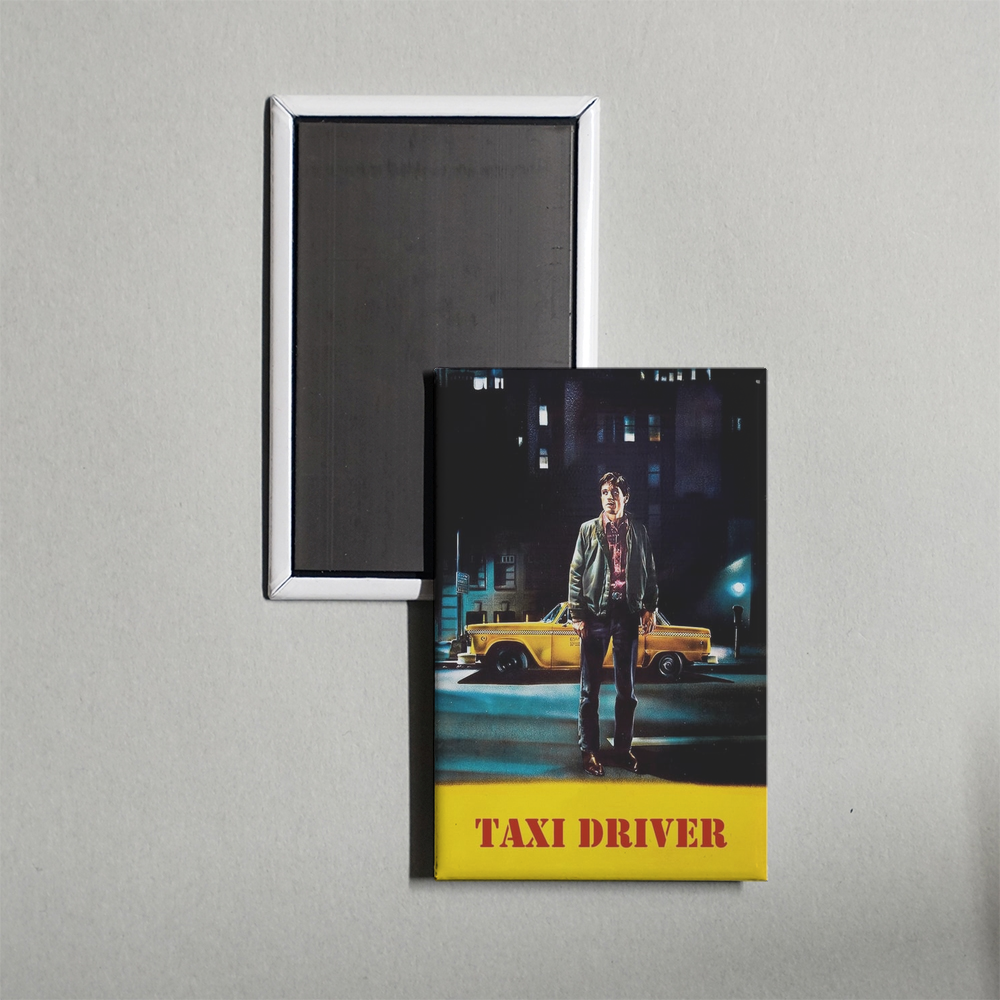 Taxi Driver Mini Movie Fridge Magnet