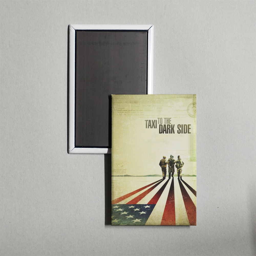 Taxi to the Dark Side Mini Movie Fridge Magnet