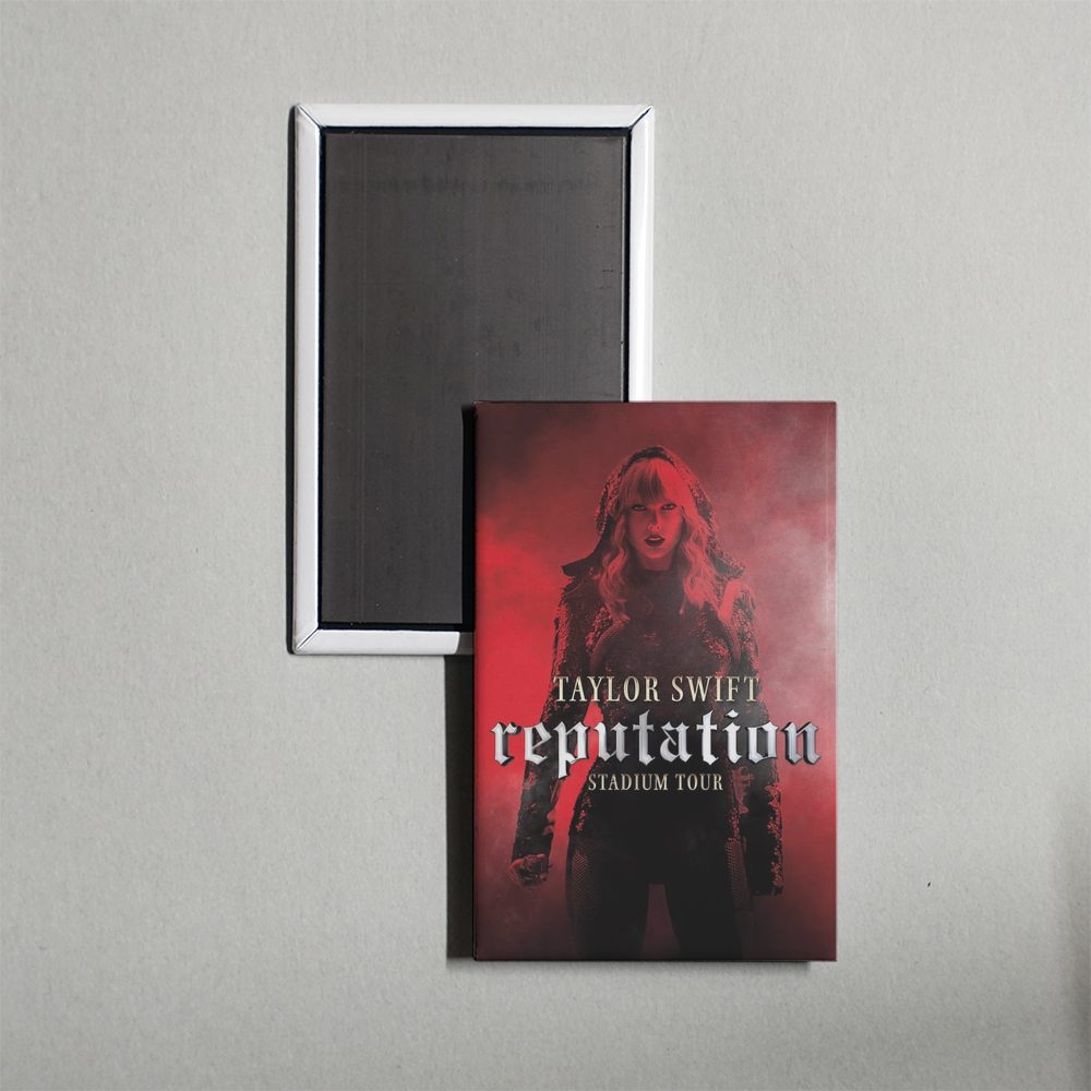 Taylor Swift Reputation Stadium Tour Mini Movie Fridge Magnet