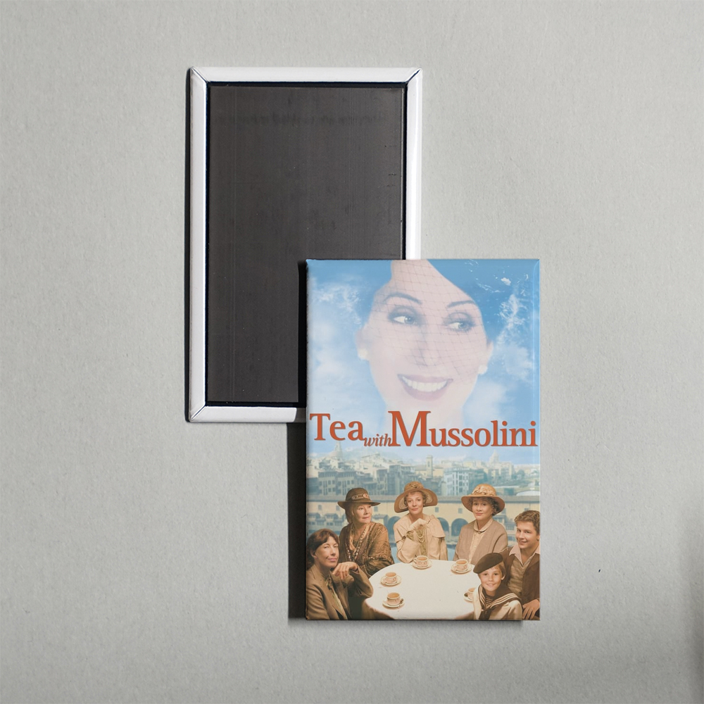 Tea with Mussolini Mini Movie Fridge Magnet