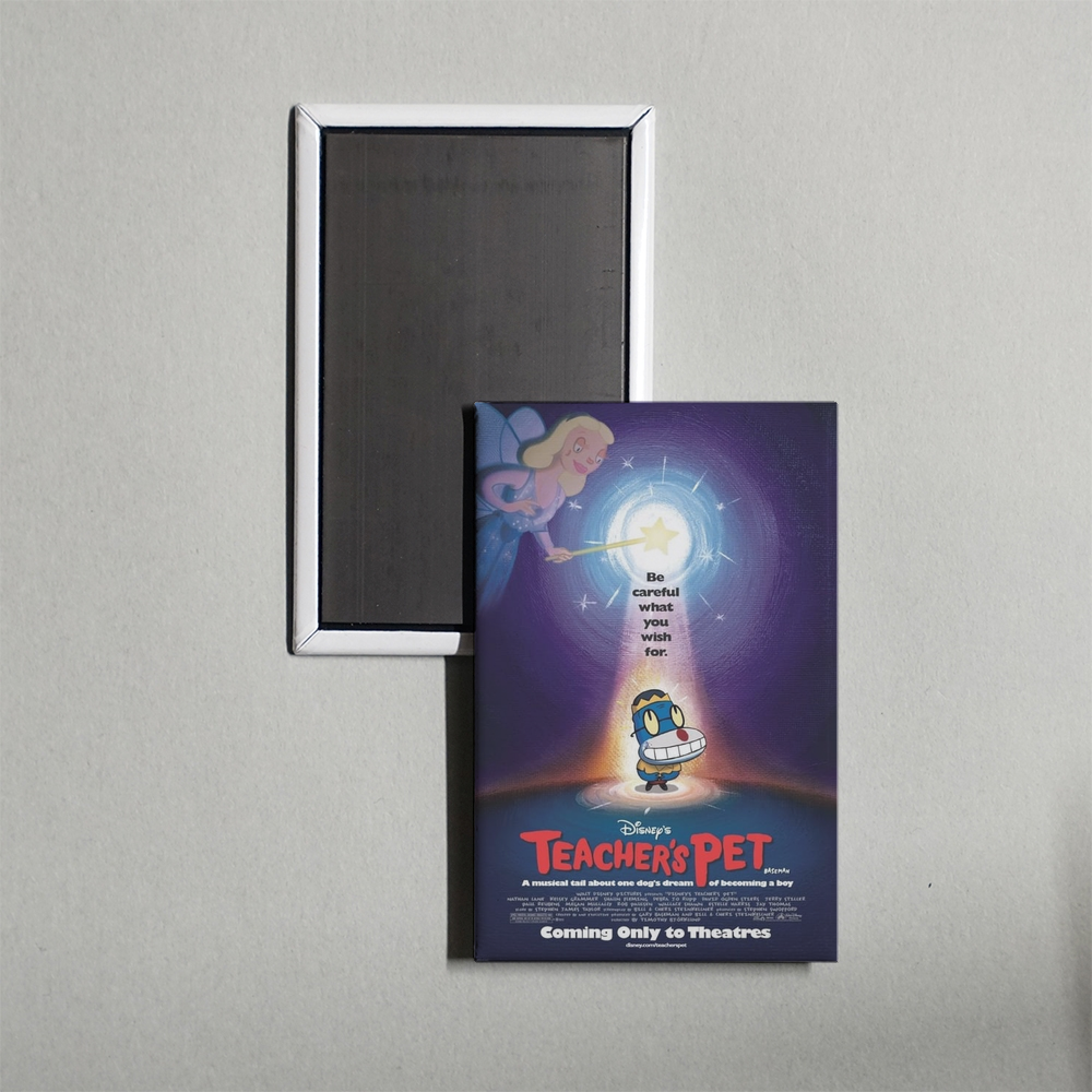Teacher's Pet Mini Movie Fridge Magnet