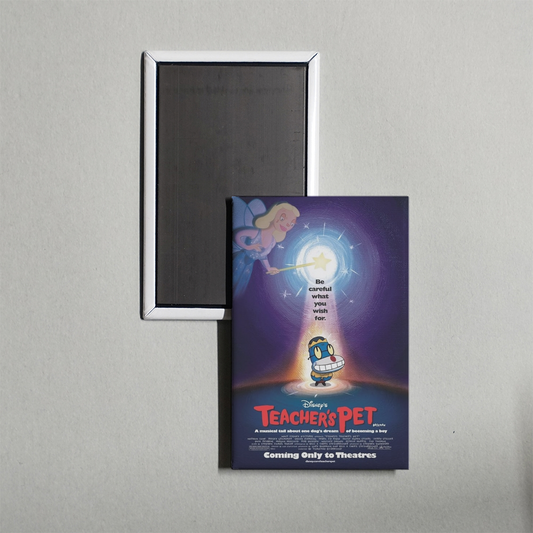 Teacher's Pet Mini Movie Fridge Magnet