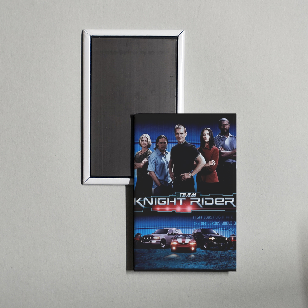 Team Knight Rider TV Show Fridge Magnet