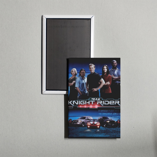 Team Knight Rider TV Show Fridge Magnet