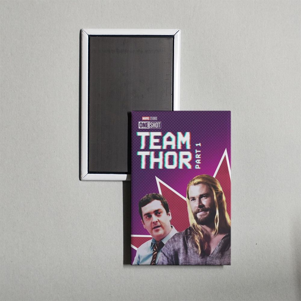 Team Thor Mini Movie Fridge Magnet