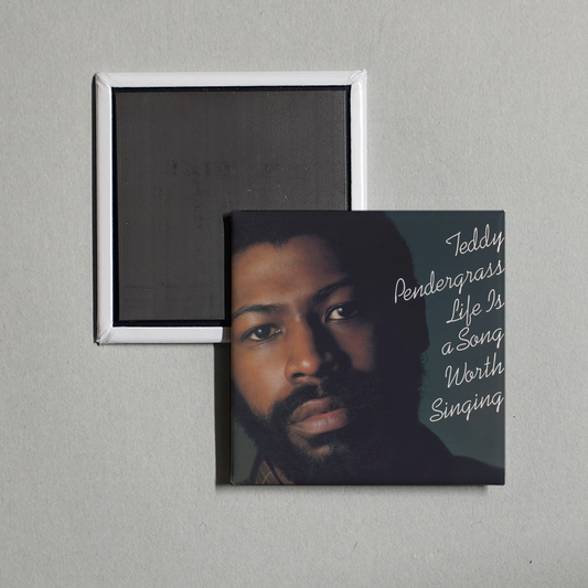 Teddy Pendergrass - Life Is A Song Worth Singing (Expanded Edition) Album Cover Fridge Magnet