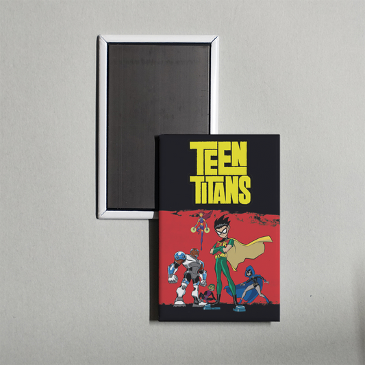 Teen Titans TV Show Fridge Magnet