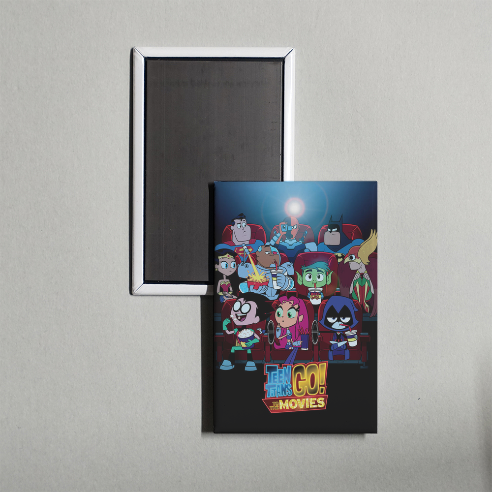 Teen Titans Go! To the Movies Mini Movie Fridge Magnet