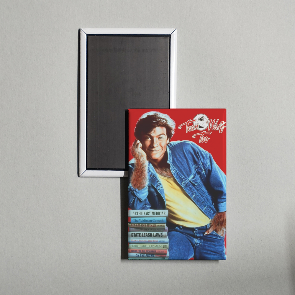 Teen Wolf Too Mini Movie Fridge Magnet