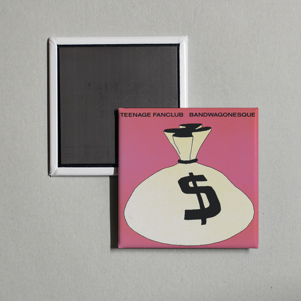 Teenage Fanclub - Bandwagonesque Album Cover Fridge Magnet