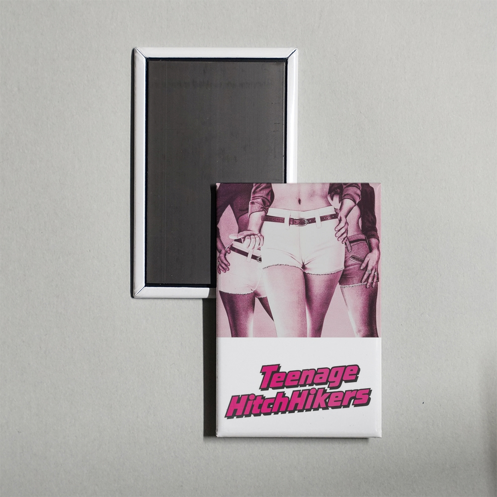 Teenage Hitchhikers Mini Movie Fridge Magnet