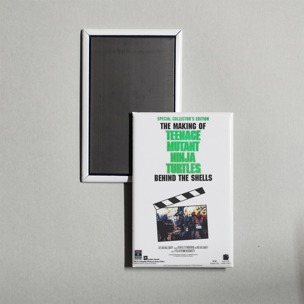 Teenage Mutant Ninja Turtles Mania Behind the Shells â€” The Making of 'Teenage Mutant Ninja Turtles' Mini Movie Fridge Magnet