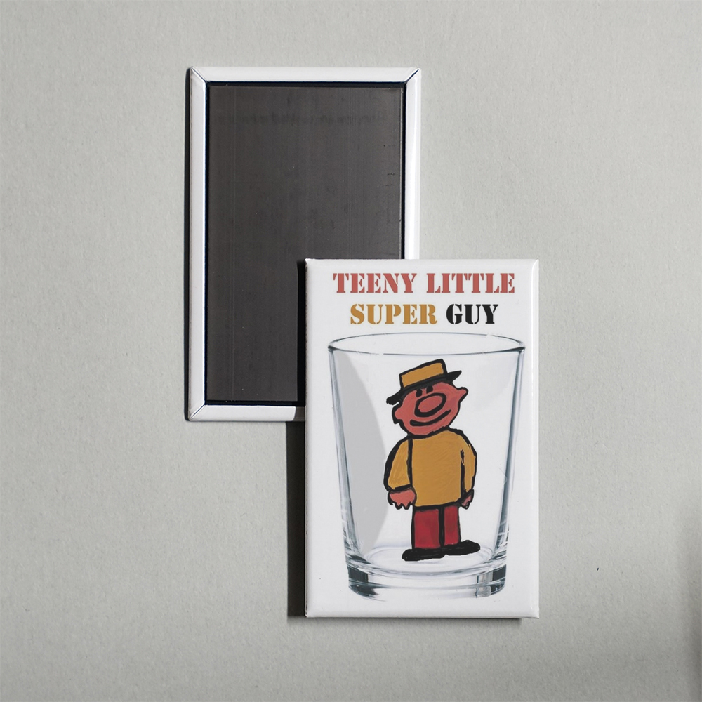 Teeny Little Super Guy TV Show Fridge Magnet