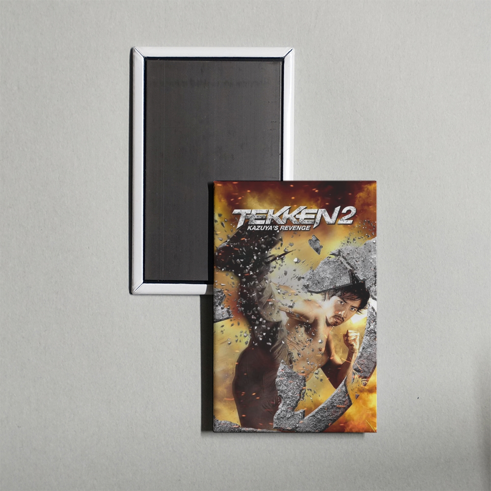 Tekken 2 Kazuya's Revenge Mini Movie Fridge Magnet