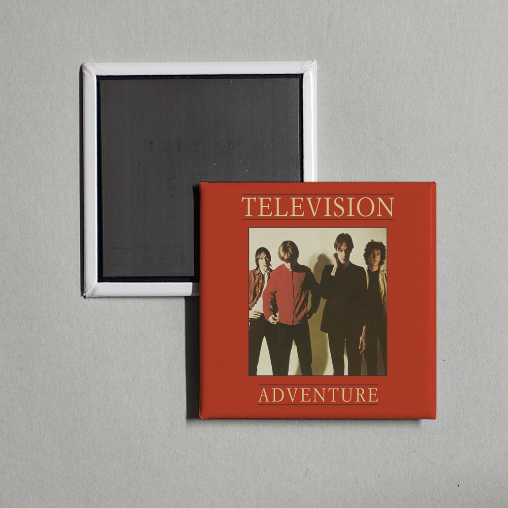 Television - Adventure Album Cover Fridge Magnet