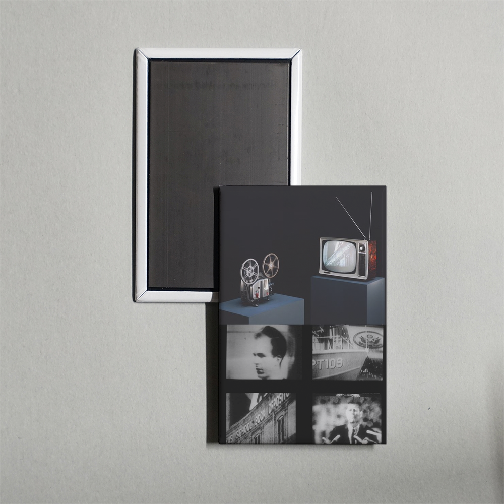 Television Assassination Mini Movie Fridge Magnet