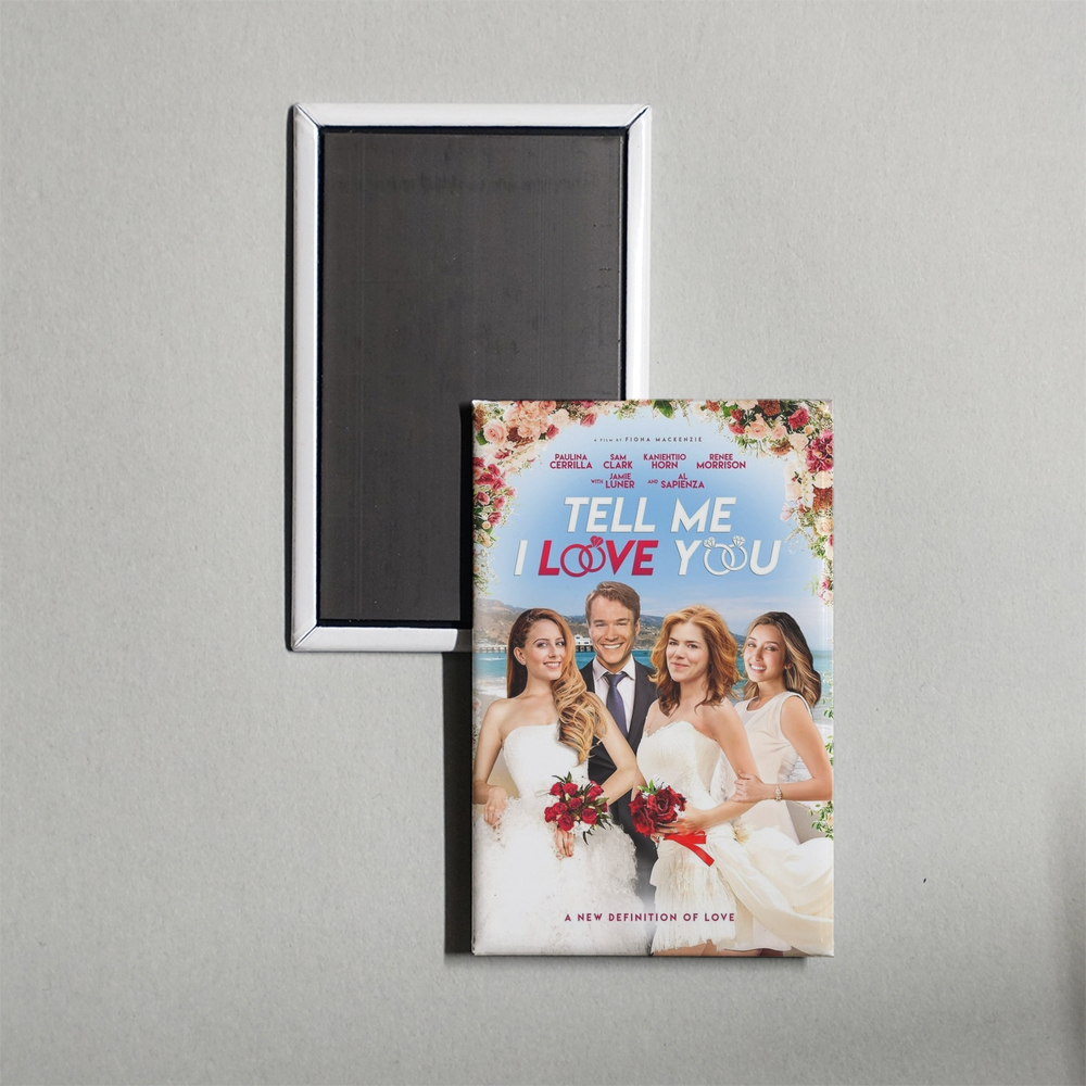 Tell Me I Love You Mini Movie Fridge Magnet