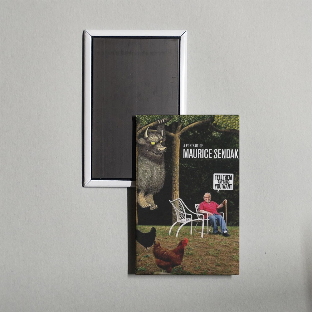 Tell Them Anything You Want A Portrait of Maurice Sendak Mini Movie Fridge Magnet