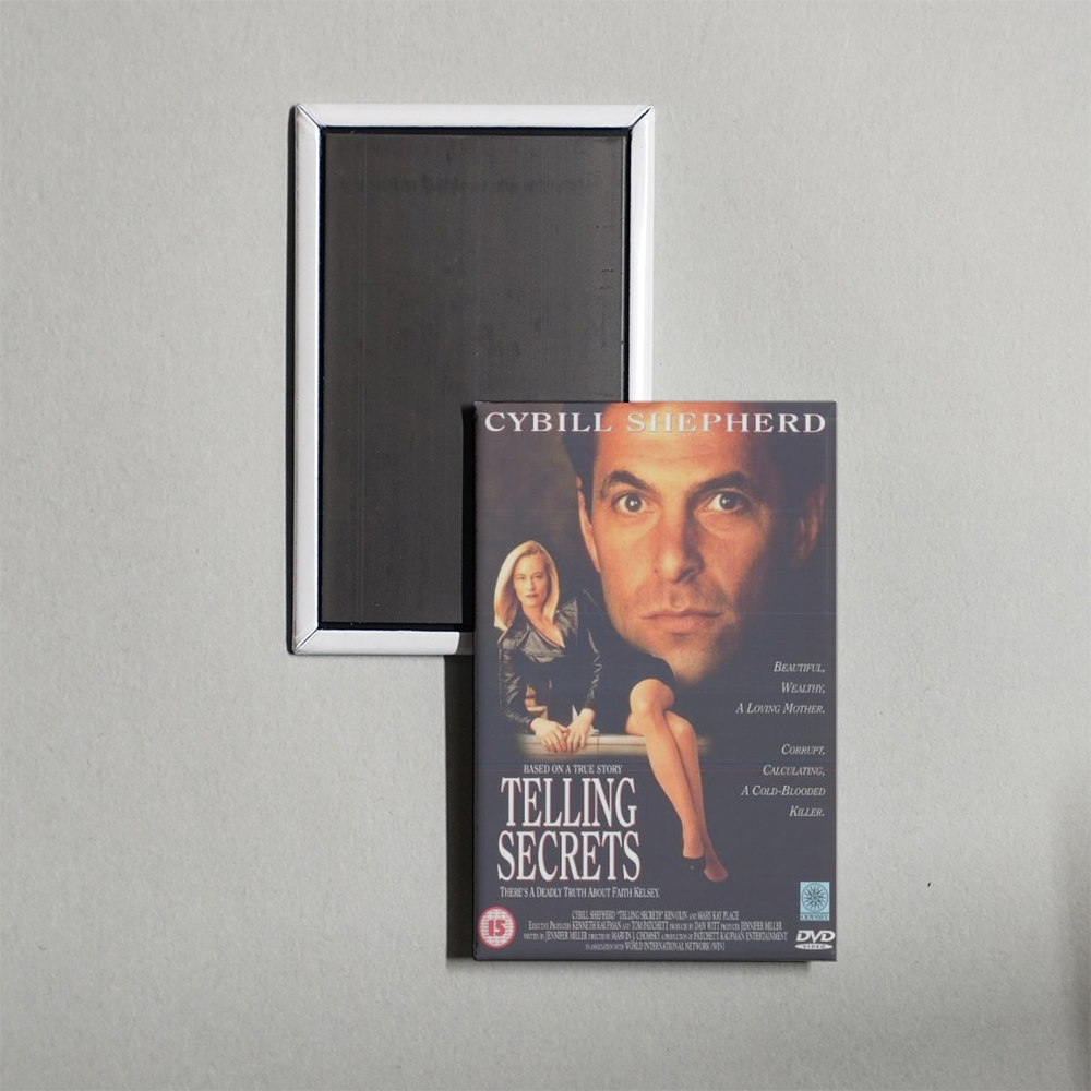 Telling Secrets Mini Movie Fridge Magnet