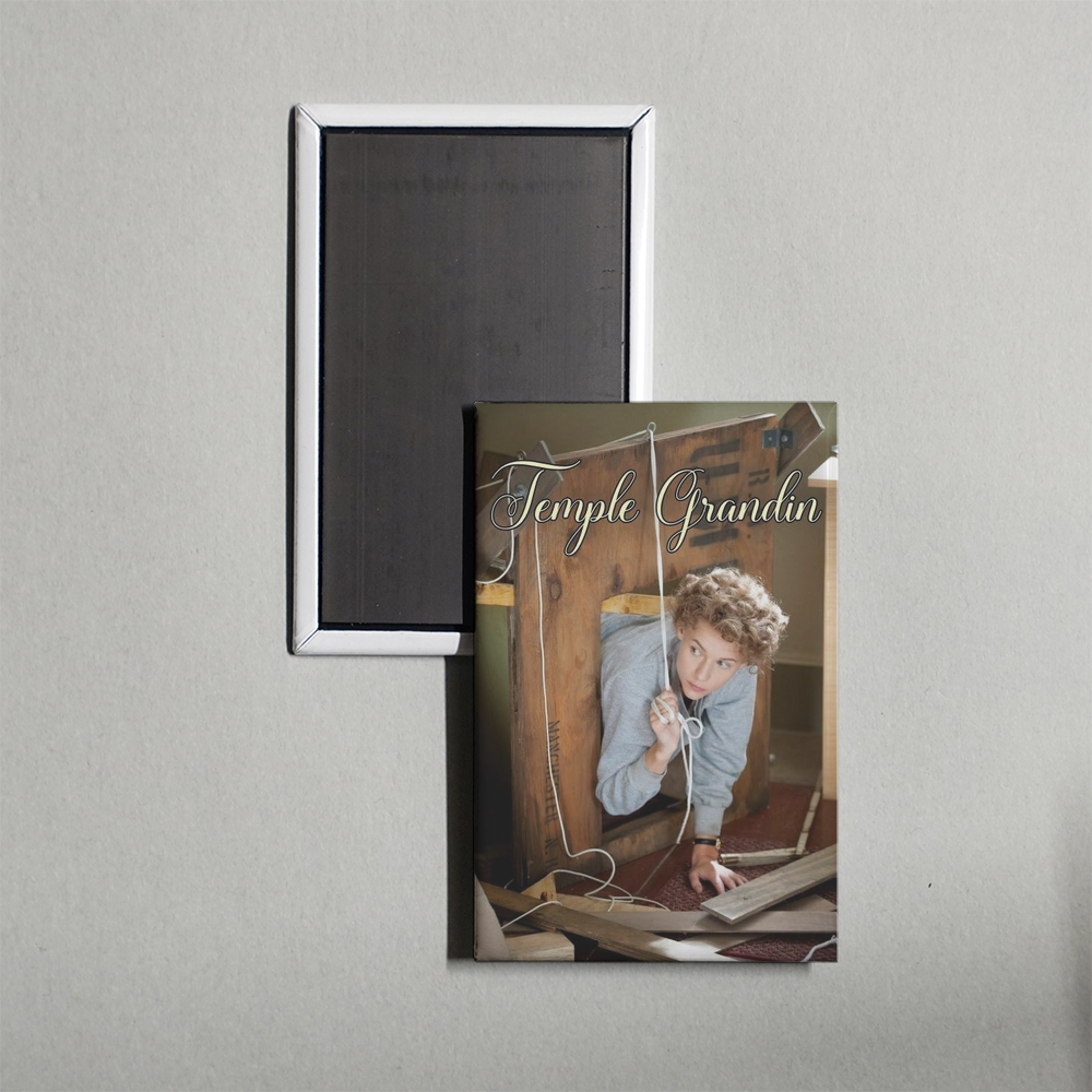 Temple Grandin Mini Movie Fridge Magnet