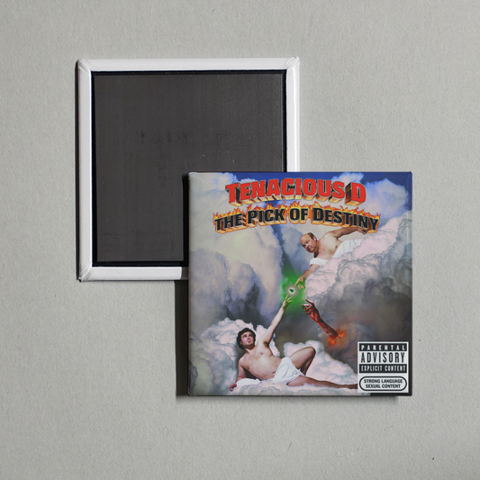 Tenacious D - The Pick Of Destiny Album Cover Fridge Magnet
