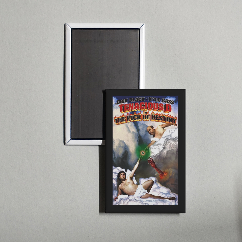 Tenacious D in The Pick of Destiny Mini Movie Fridge Magnet