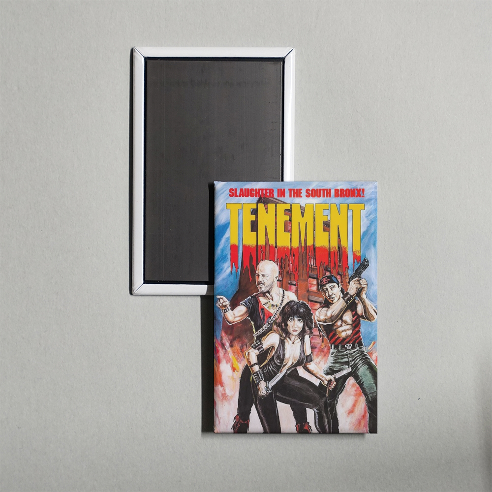 Tenement Mini Movie Fridge Magnet