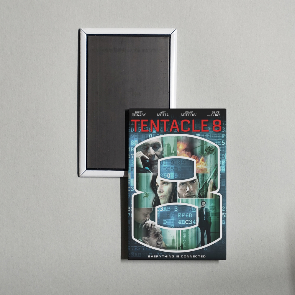 Tentacle 8 Mini Movie Fridge Magnet