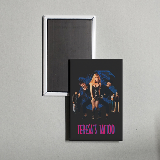 Teresa's Tattoo Mini Movie Fridge Magnet