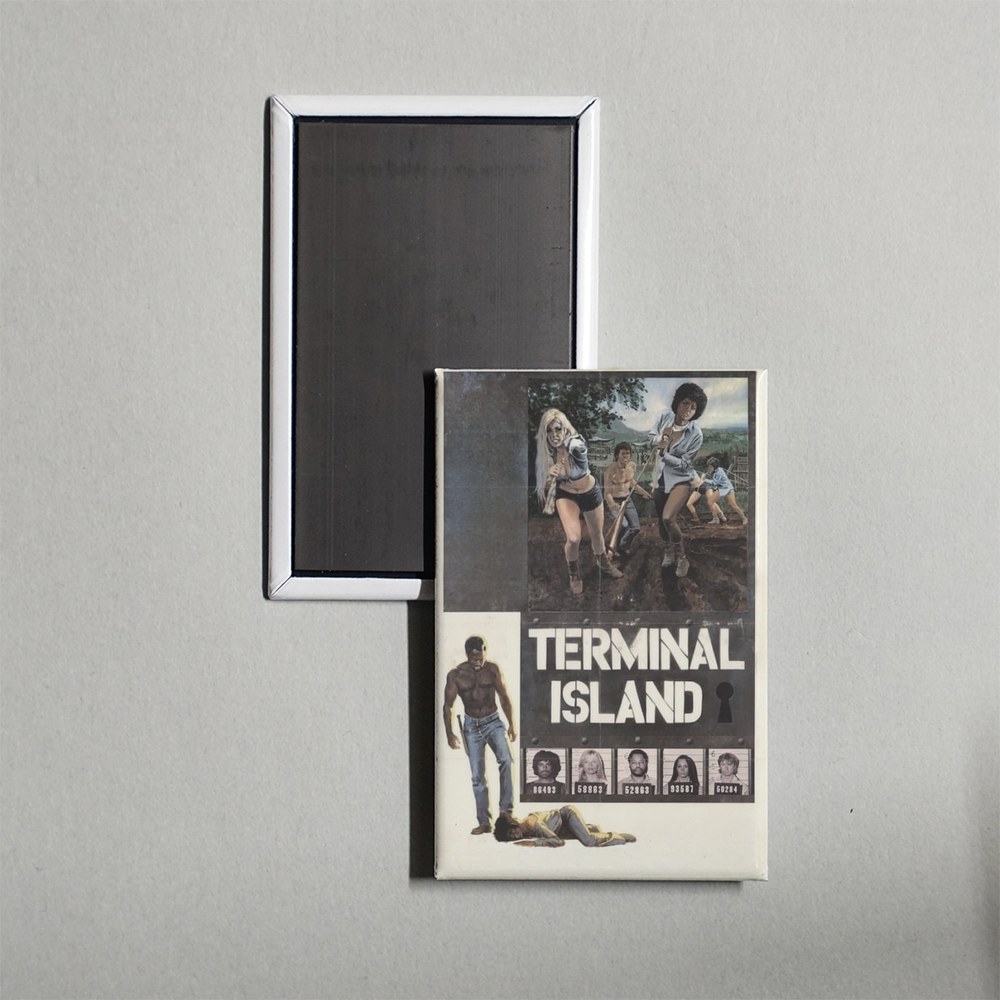 Terminal Island Mini Movie Fridge Magnet