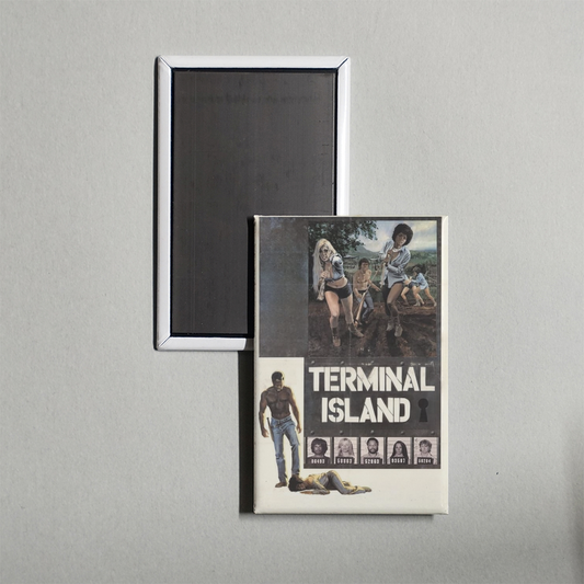 Terminal Island Mini Movie Fridge Magnet