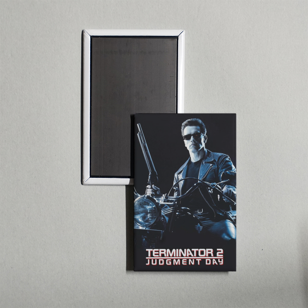 Terminator 2 Judgment Day Mini Movie Fridge Magnet
