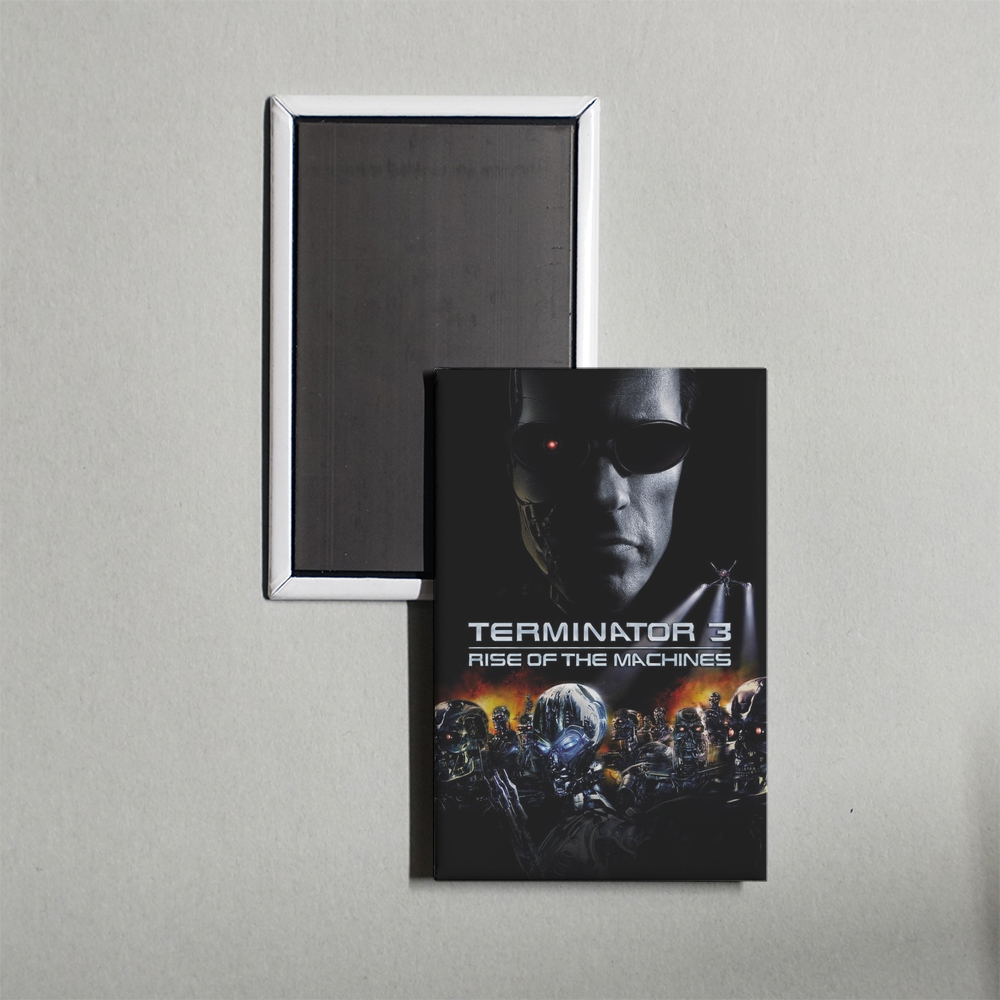 Terminator 3 Rise of the Machines Mini Movie Fridge Magnet